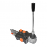 Distribuitor Hidraulic 3/8" 1 Maneta Cu Flotant 40 Litri