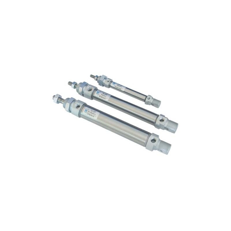 ø20 Cilindri pneumatici rotunzi ISO 6432 M21S3, nemagnetici, dublu efect, amortizat
