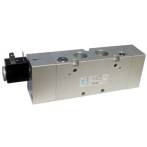 524 ME - G1/2 Electroventil 5/2, monostabil, actionat electric cu 1 bobina, revenire arc
