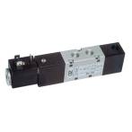 521 CE - G1/8 Electroventil 5/2, bistabil, actionat electric cu 1 bobina, revenire pneumatica