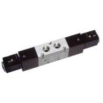 522 EE AS - G1/4 Electroventil 5/2, bistabil, actionat electric cu 2 bobine, pilotare externa