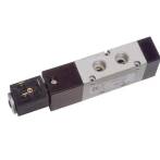 522 ME - G1/4 Electroventil 5/2, monostabil, actionat electric cu 1 bobina, revenire arc