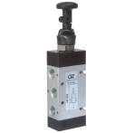 G1/8 VENTIL PNEUMATIC MANUAL, REVENIRE CU ARC
