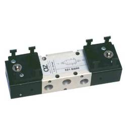 VENTIL PNEUMATIC G1/8, DUBLU INTERFATA, 90°