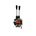 Distribuitor Hidraulic 3/8" 2 Manete 1 Dublu Efect Si 1 Simplu Efect 40 Litri