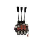 Distribuitor Hidraulic 1/2" 3 Manete 80 Litri Doua Dubla Comanda Si Una Simpla Comanda