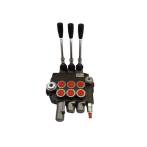 Distribuitor Hidraulic 1/2" 3 Manete 1 Cu Flotant Si Dublu Efect Si 2 Dublu Efect 80 Litri
