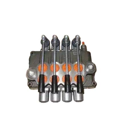 Distribuitor Hidraulic 1" 4 Manete Fiecare Maneta Dubla Comanda 120 litri