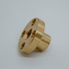 FTN 45AR Piulite cilindrice din bronz cu flansa cu filet trapezoidal