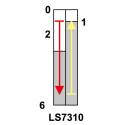 LS7310 Limitator cursa cu tampon conic