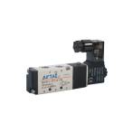 4V110 - Electrovalva 5 cai 2 pozitii G1/8 24VDC