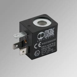 Bobină Solenoidală Compactă 2W, 24 VDC, Pilot Ø8 mm