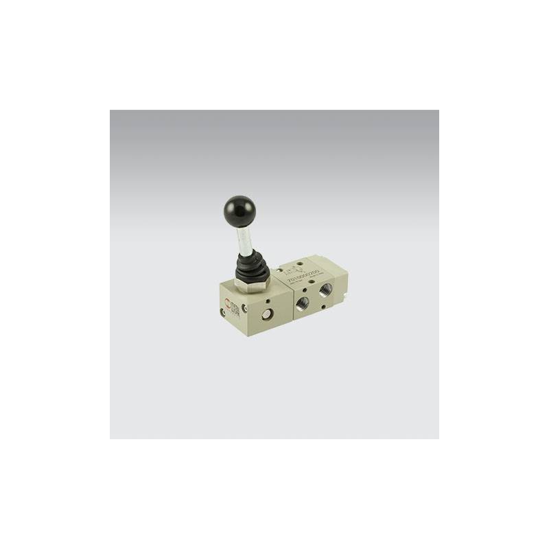 Valva 70 Manuala 1/4'' 3/2 monostabila cu levier 90° NC 7020000100