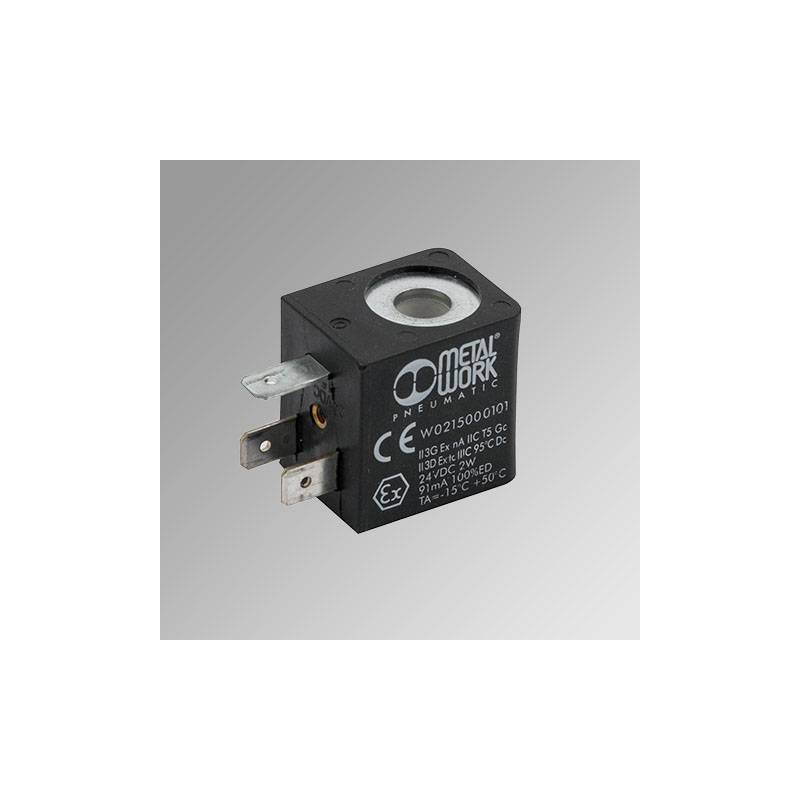 Bobină Solenoidală Compactă 5VA 24 VAC 50/60 HZ, Pilot Ø8 mm W0215000011